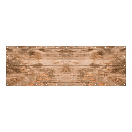 Przecierane drewno - osłona balkonowa, tarasowa