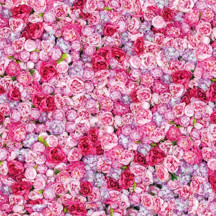 Różowe róże - osłona balkonowa, tarasowa