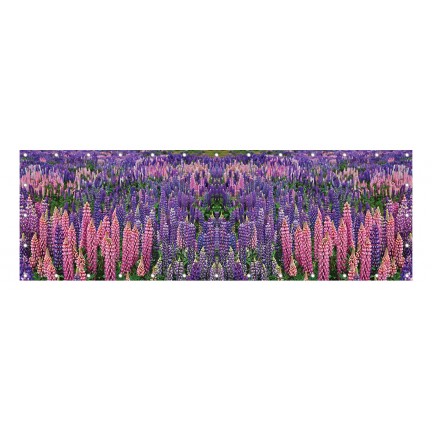 Kwiaty łubinu - osłona balkonowa, tarasowa
