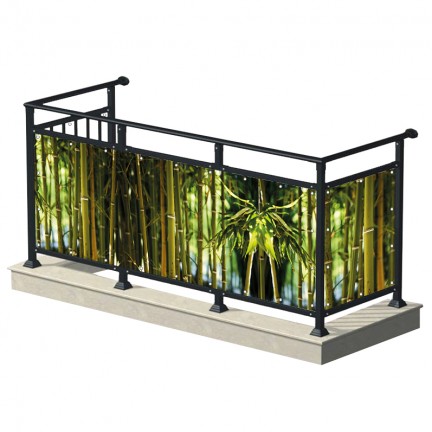 Bambusy - osłona balkonowa, tarasowa