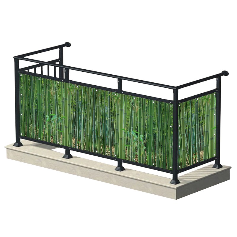Las bambusowy - osłona balkonowa, tarasowa