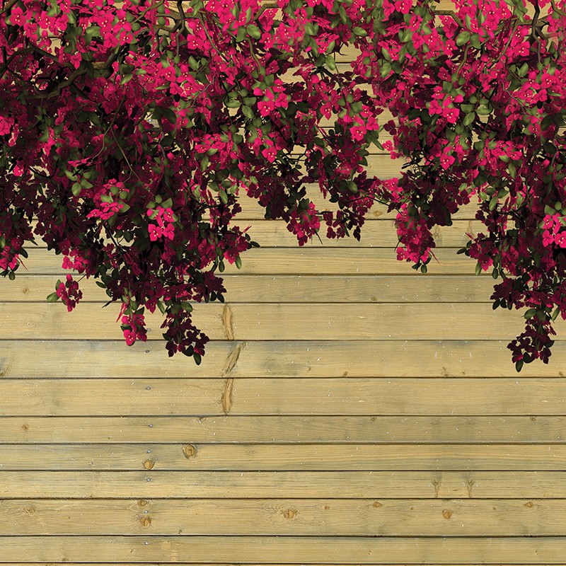 Kwiaty wiszące - osłona balkonowa, tarasowa