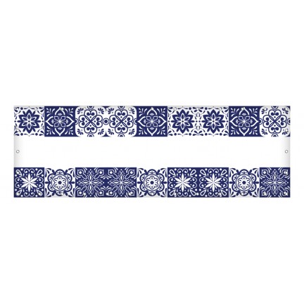 Azulejos - osłona balkonowa, tarasowa